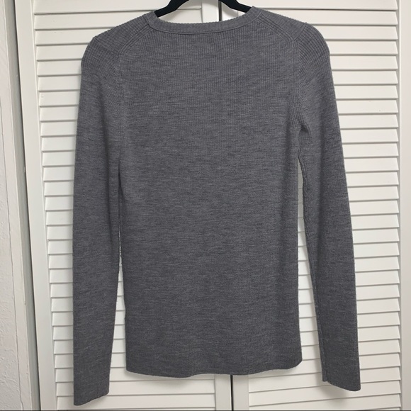 J. Crew Grey Small Soft Crew Neck Sweater - Picture 7 of 9